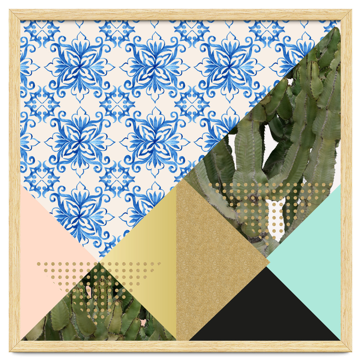 Geometric shapes of patterns and nature I