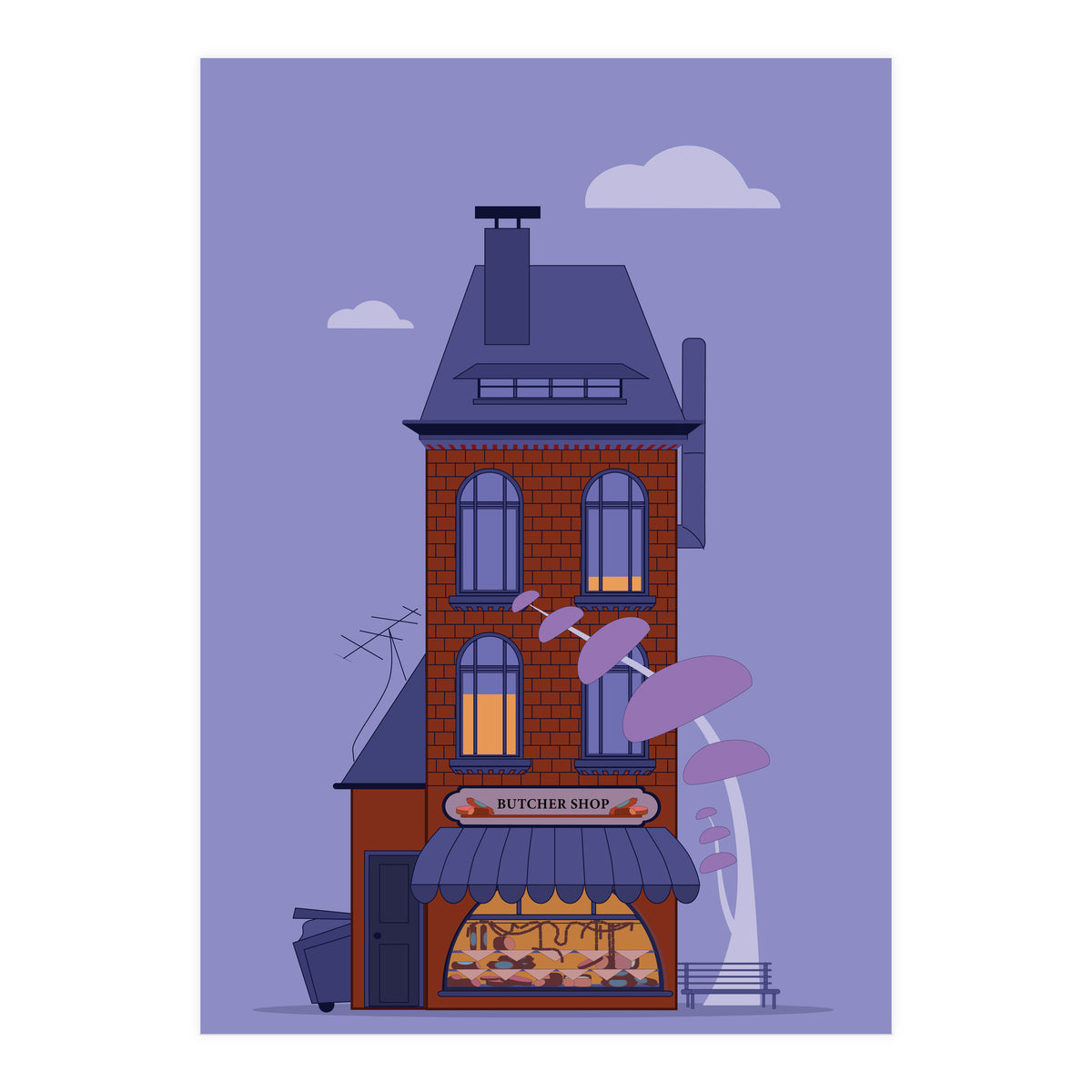 House of Rabbits (Print Only)