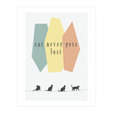 cat never gets lost (Print Only) thumbnail