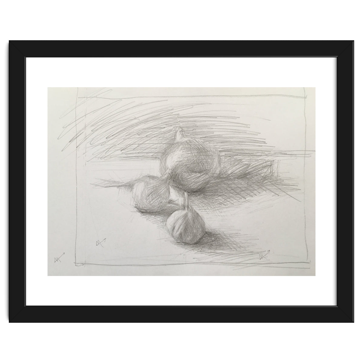 Still Life with Three Veg