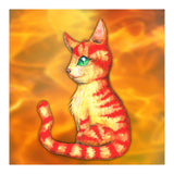 Fiery Cat (Print Only) thumbnail