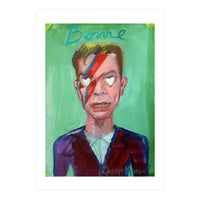 Bowie Y Corazones (Print Only)