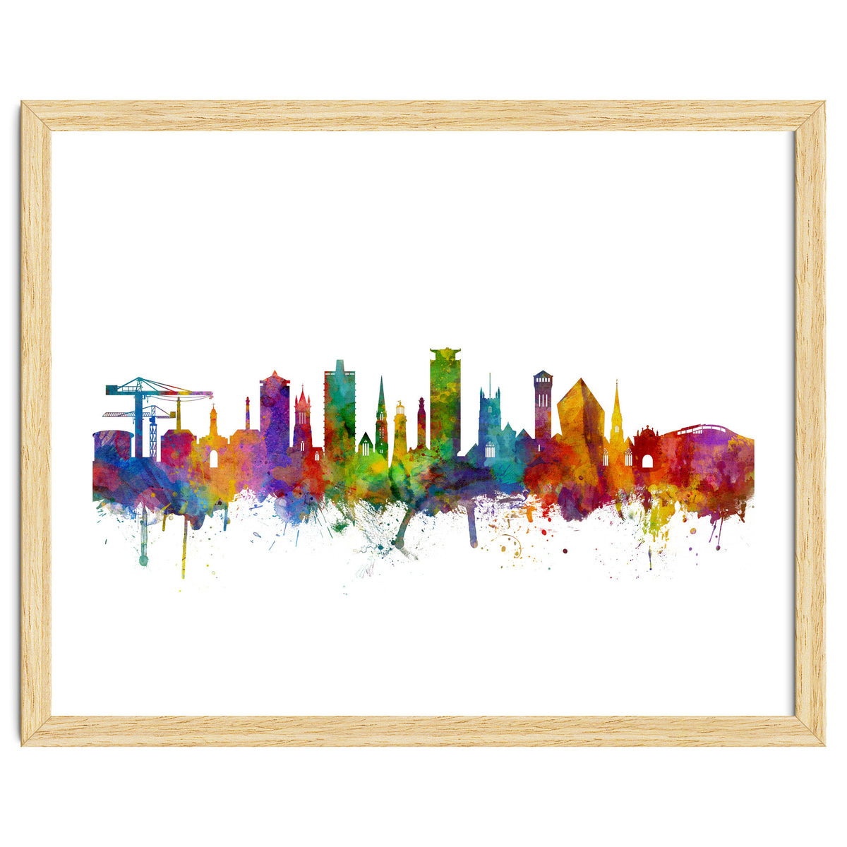 Plymouth England Skyline