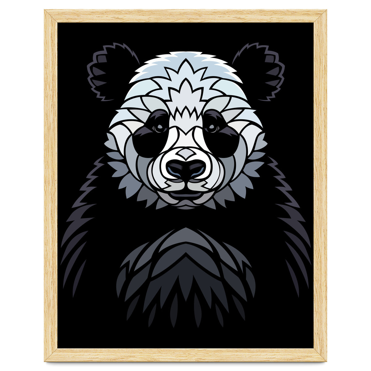 Tribal frontal Panda