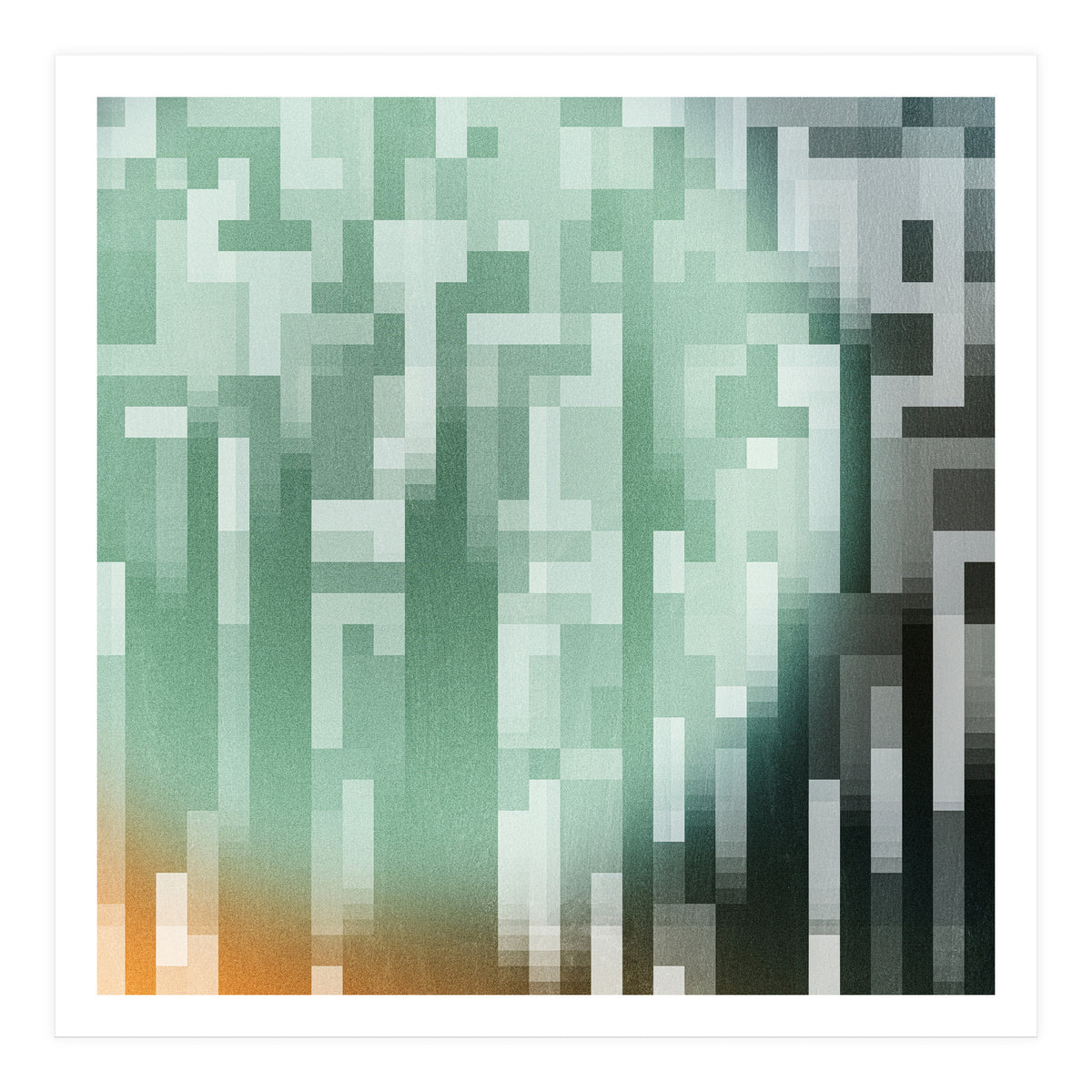 Pixel City #1 (Print Only)