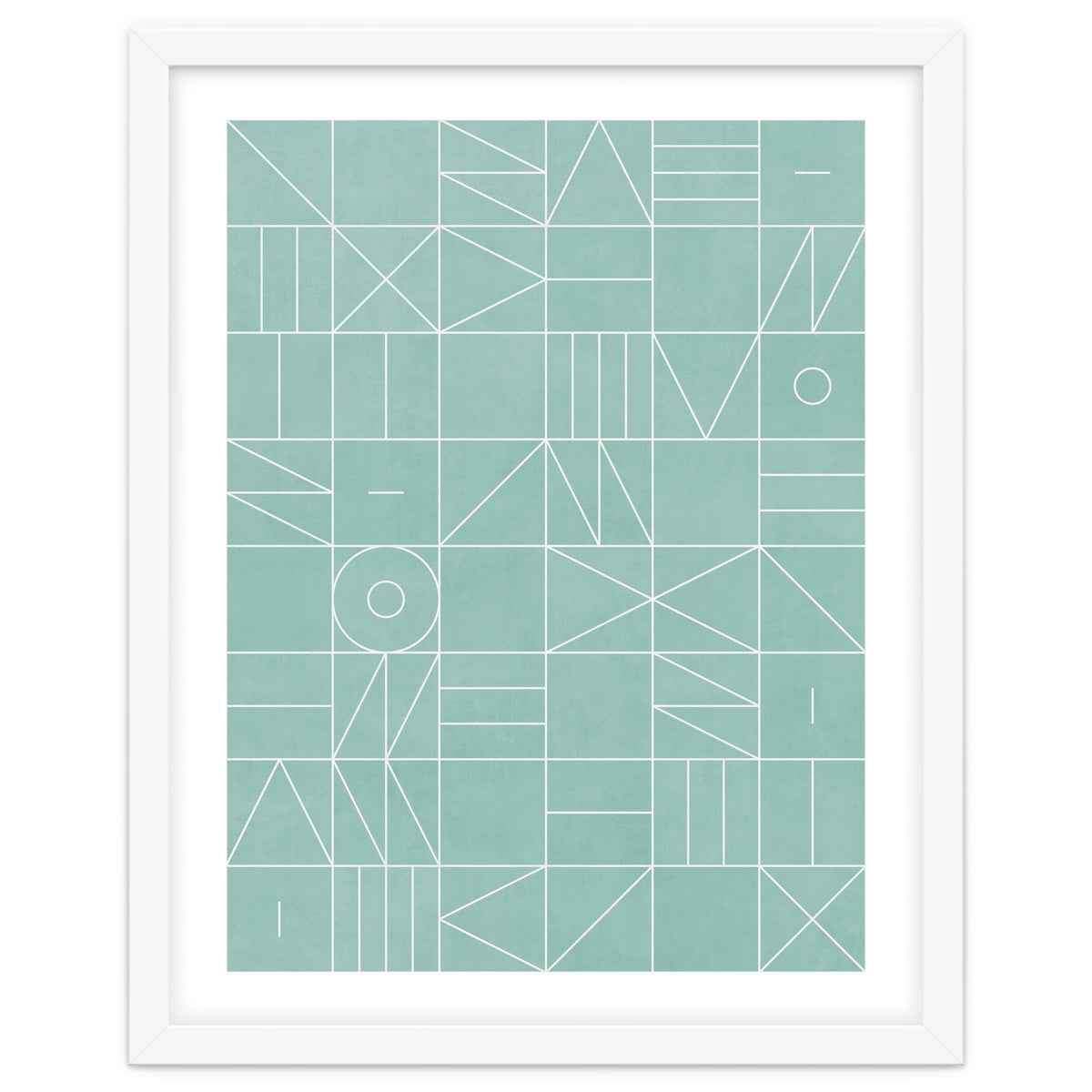 My Favorite Geometric Patterns No.7 - Light Blue