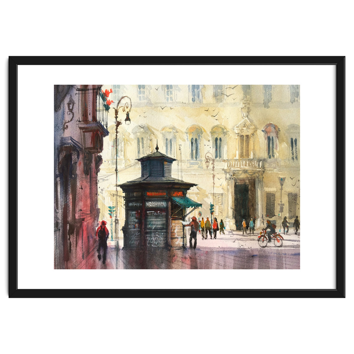 Newspaper Stall Rome