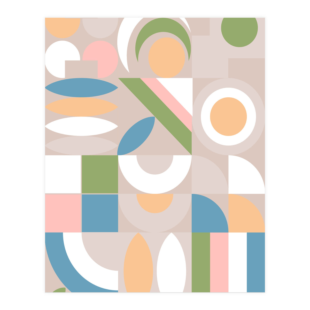 Mescolanza - Rebelion of Geometrica  (Print Only)