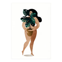 Nude With Plant (Print Only)