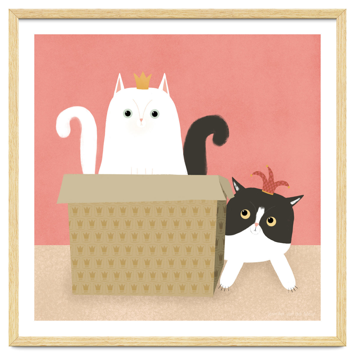 Cat 100: The queen and the jester