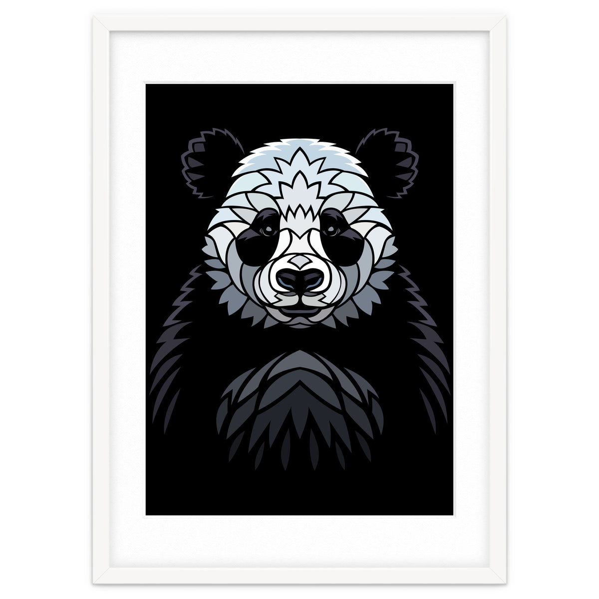 Tribal frontal Panda