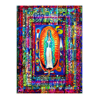 Graffiti Digital 2022 340 and Virgin of Guadalupe (Print Only)