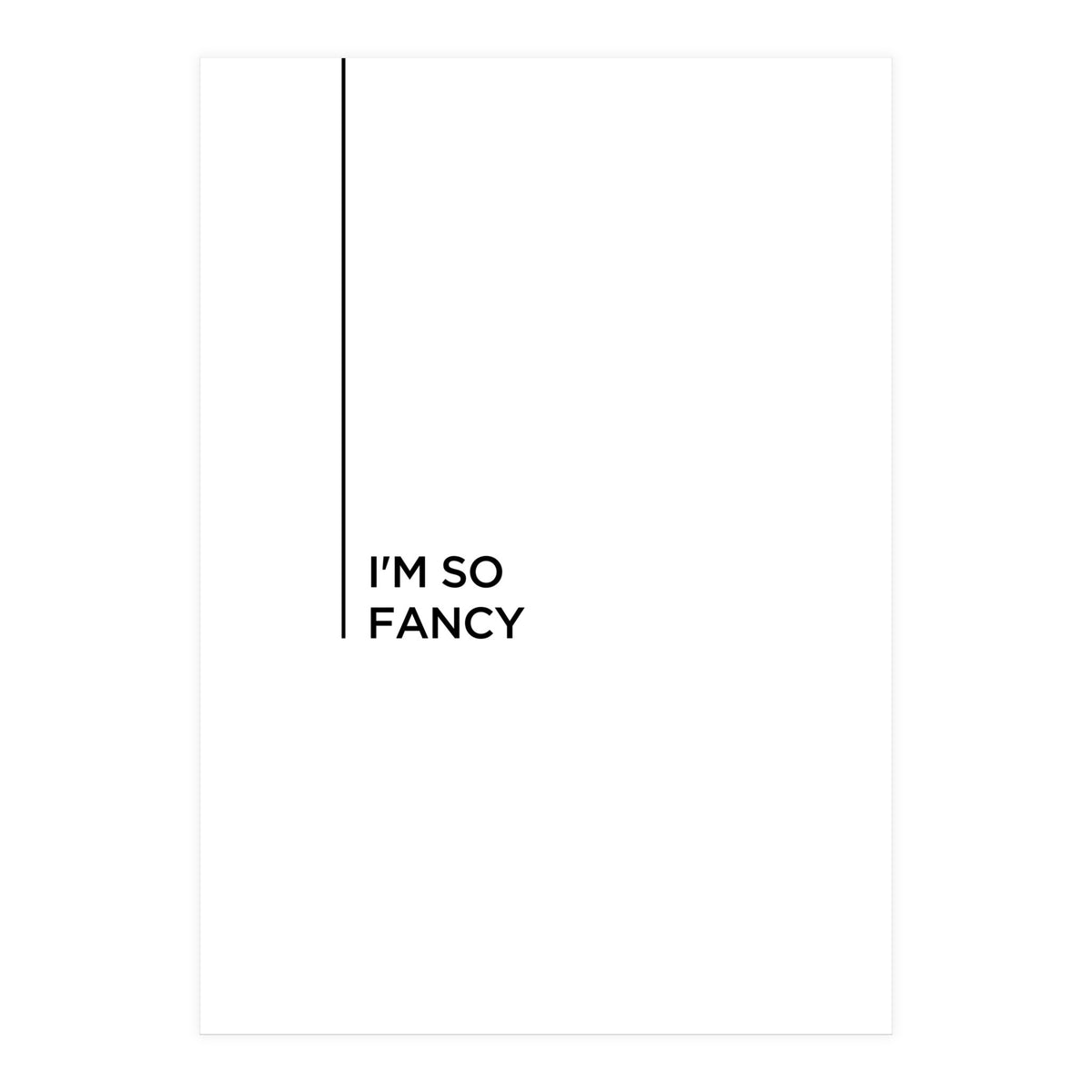 FANCY (Print Only)