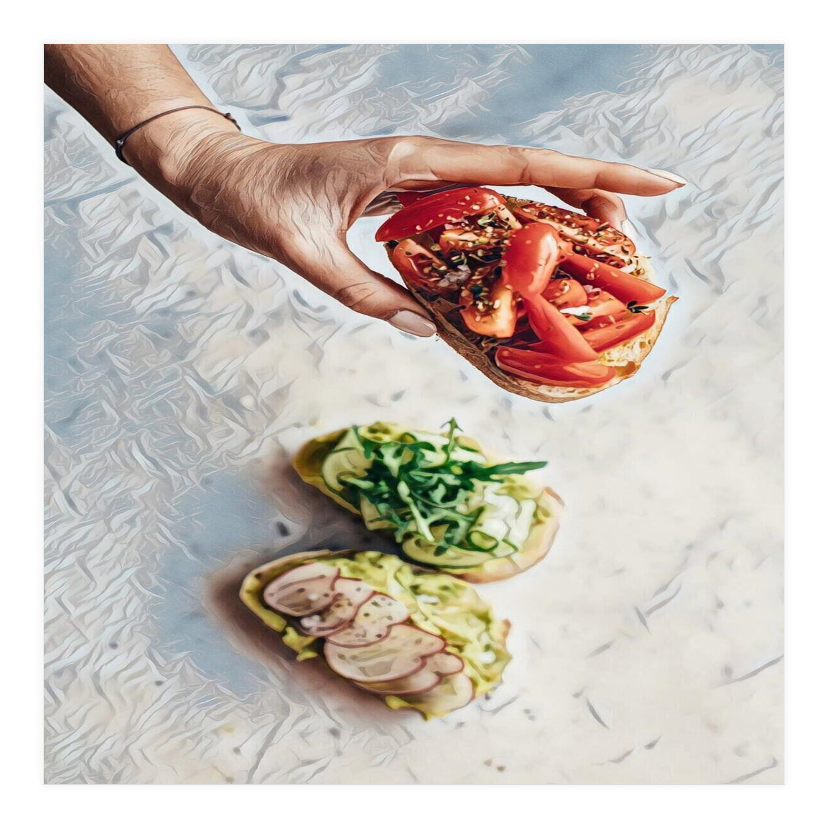 A Beautiful Bruschetta (Print Only)