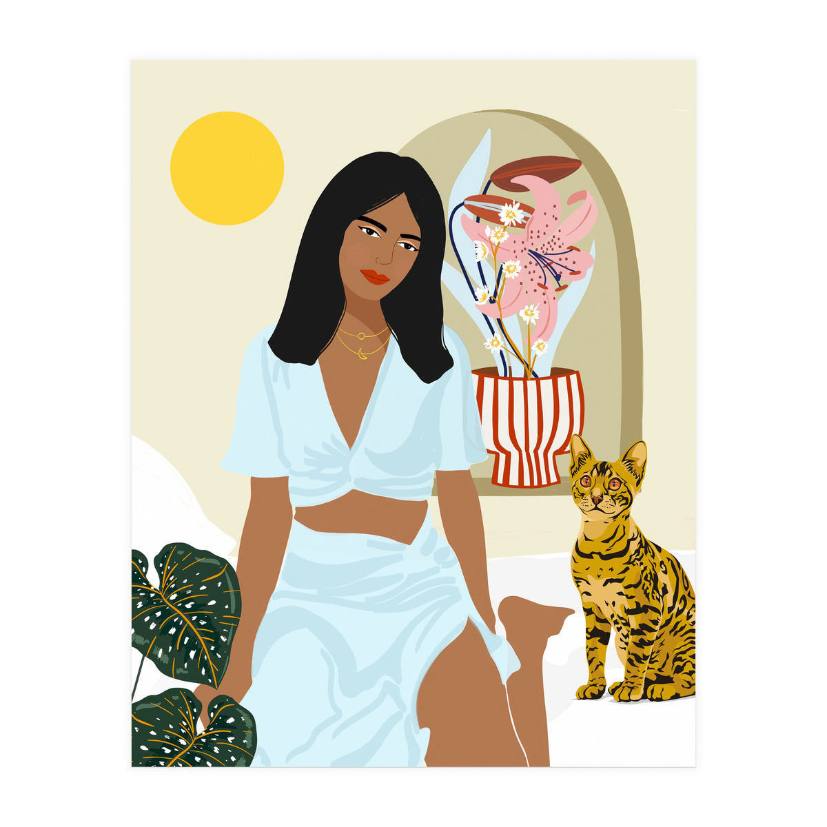 Except you, all that I need is right here with me (Print Only)