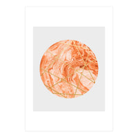 Peach Sphere (Print Only)