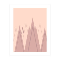 Pink mountains  (Print Only)