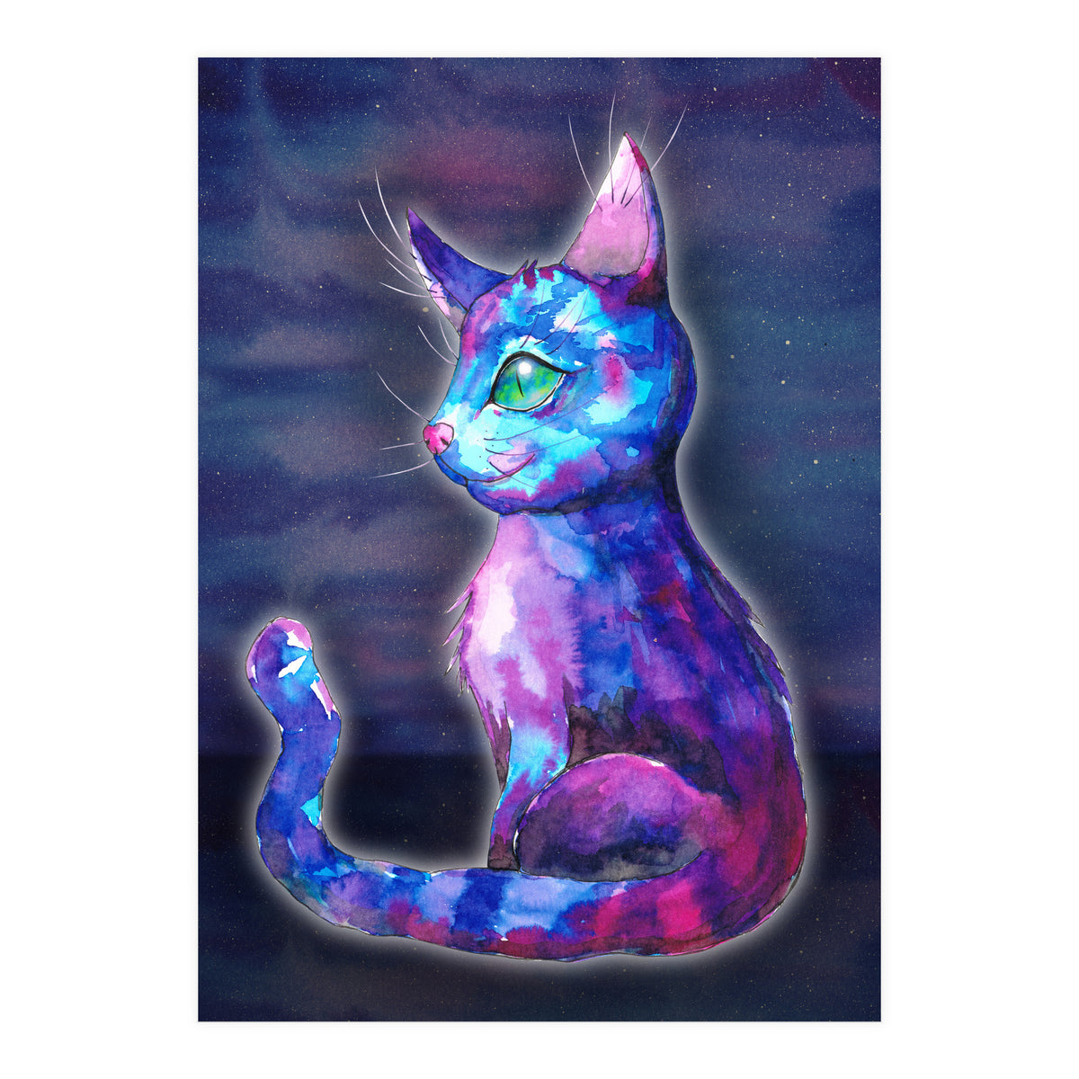 Space cat (Print Only)