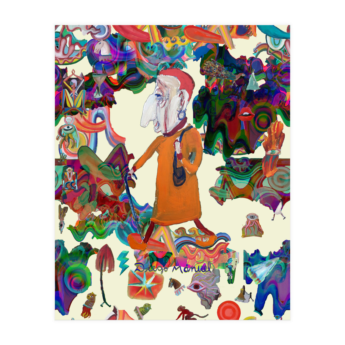 Graffitis 2021 Tapiz 66 (Print Only)