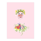 Girl In Wreath 2 (Print Only) thumbnail