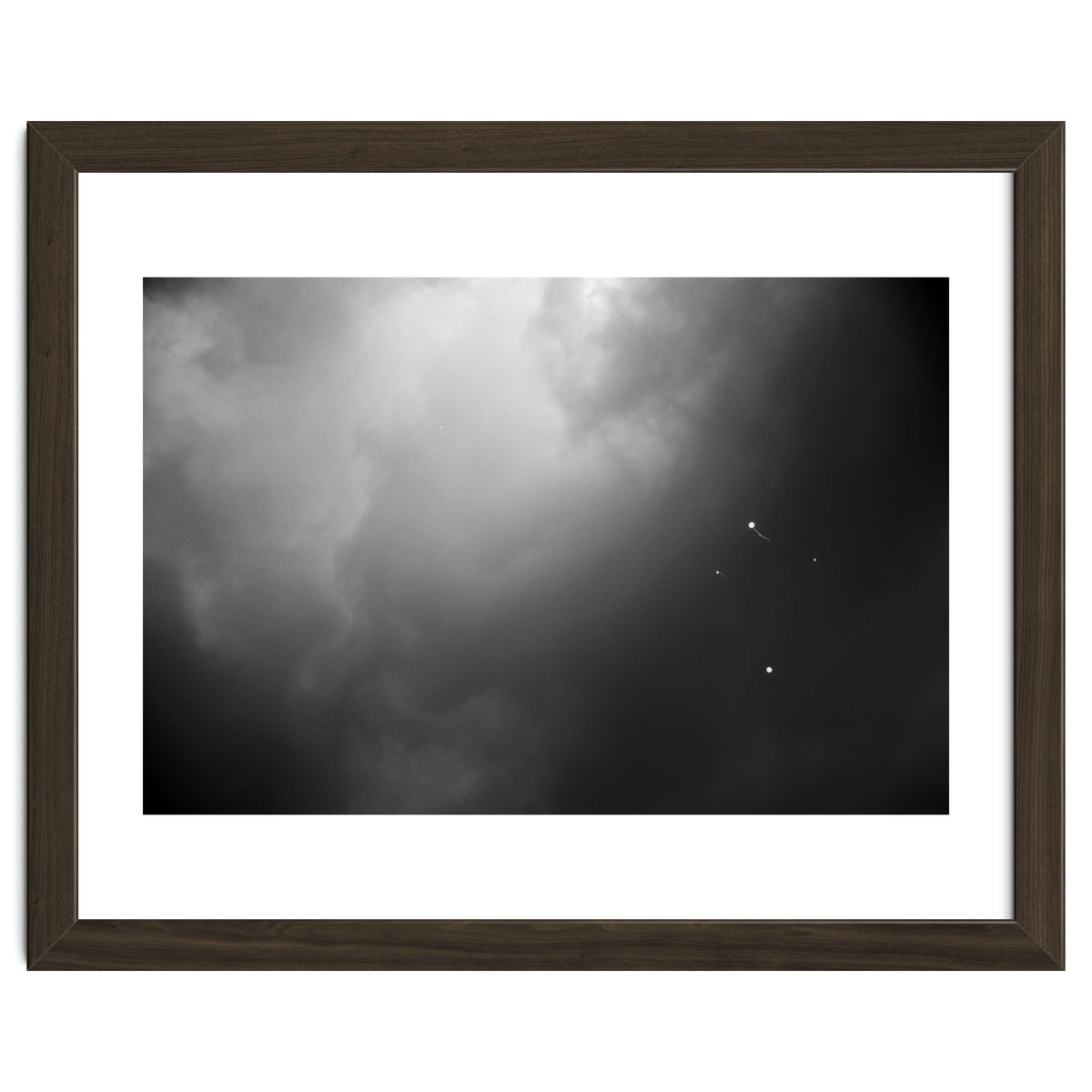 Four balloons and another one