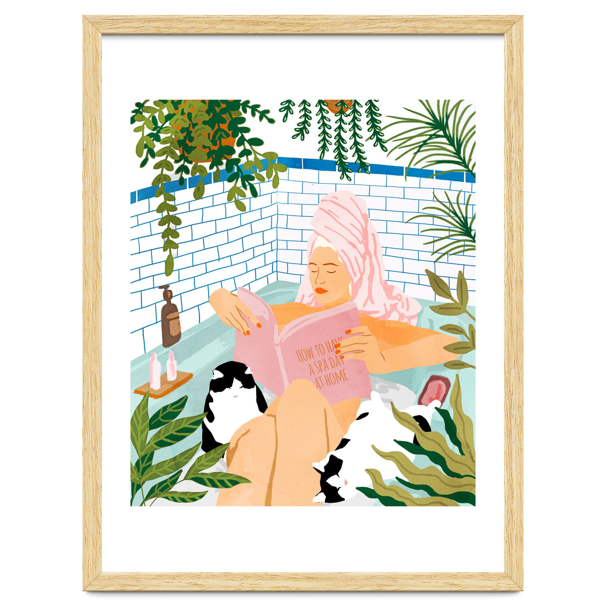 How To Have A Cat Spa Day At Home | Modern Bohemian Home Décor | Pet Bathroom Urban Jungle