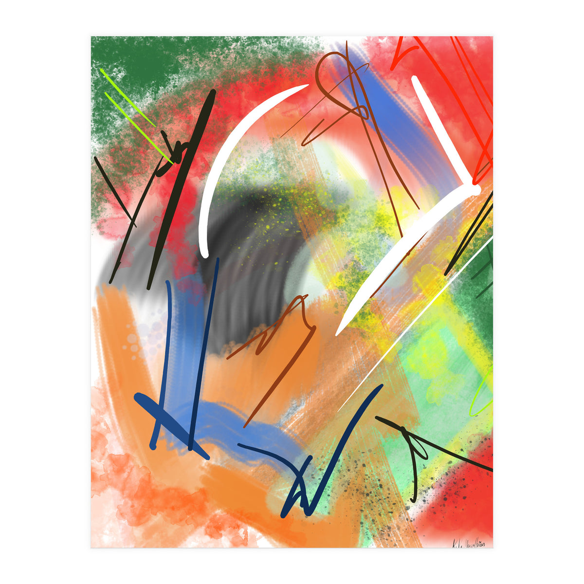 Roads Of Life 4 (Print Only)