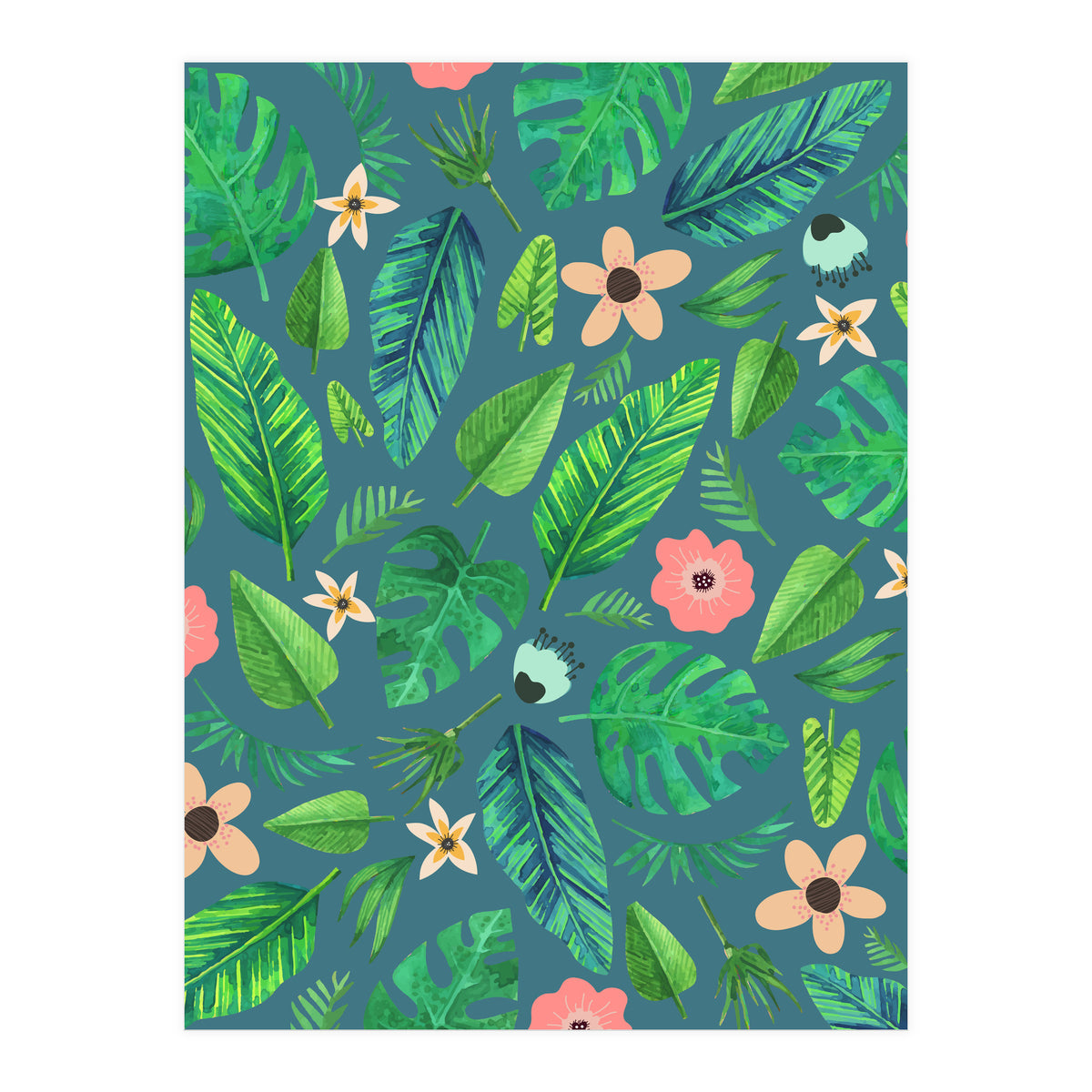 Tropical Life I (Print Only)