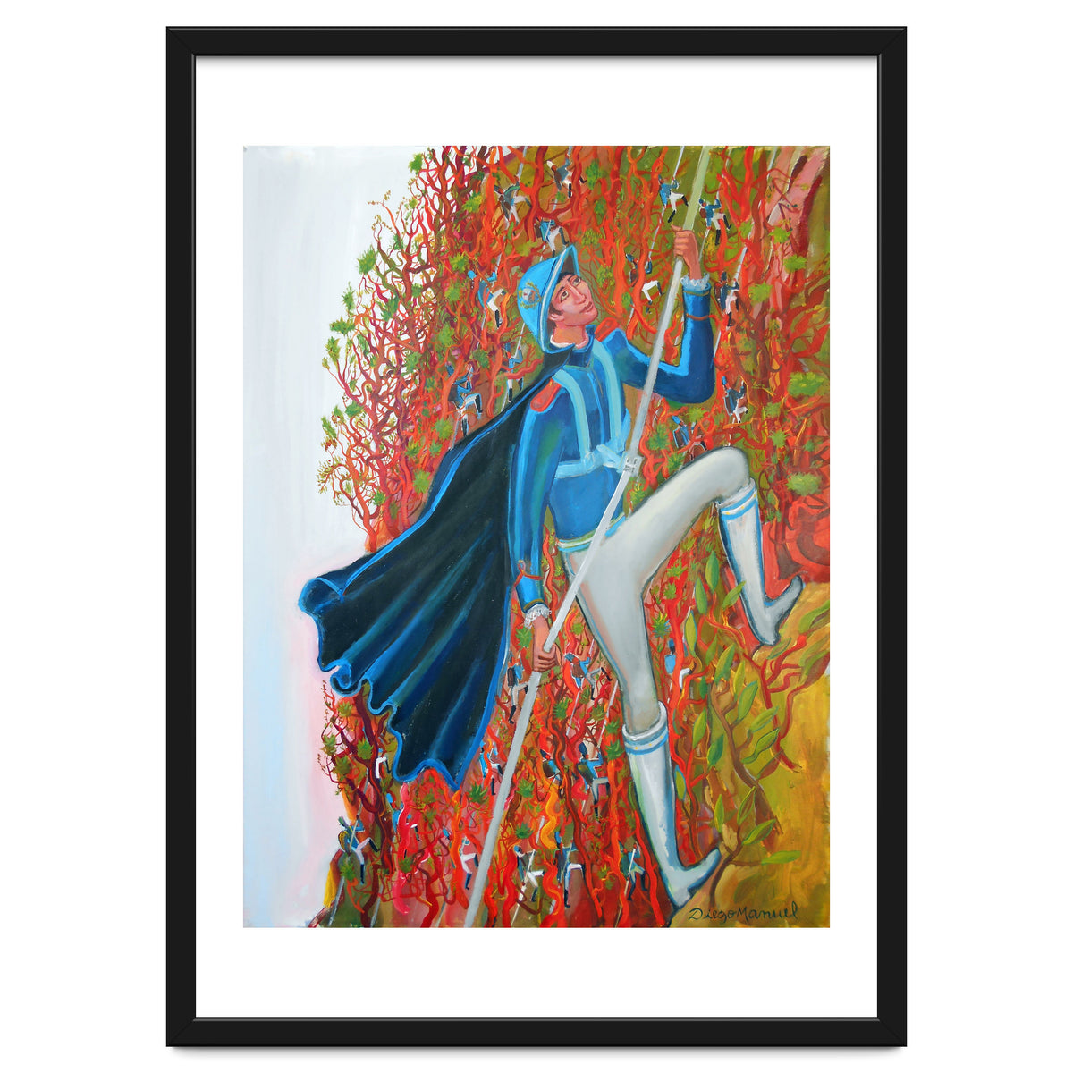 San Martin Cruzando Los Andes