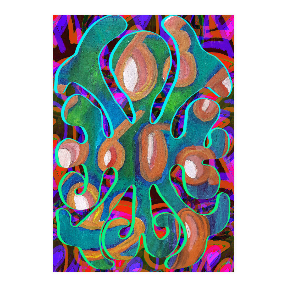 Pop Abstract 2023 Tapiz 54 (Print Only)