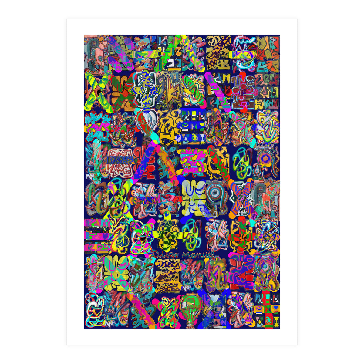 Graffitis 2021 Tapiz 104 (Print Only)