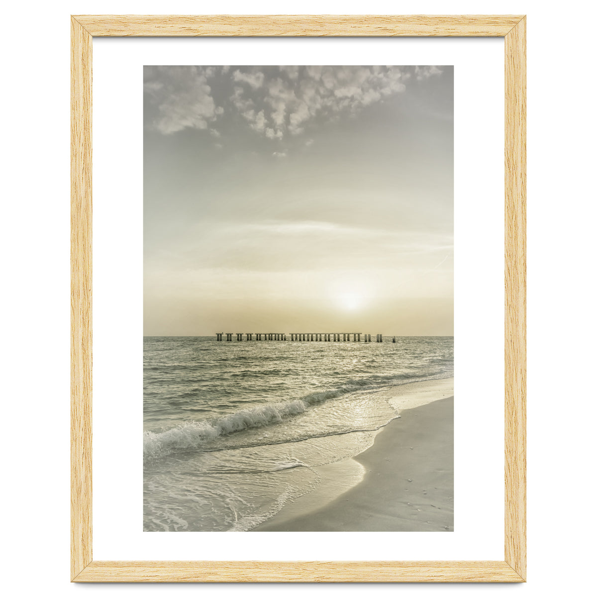 Gasparilla Island Sunset | Vintage