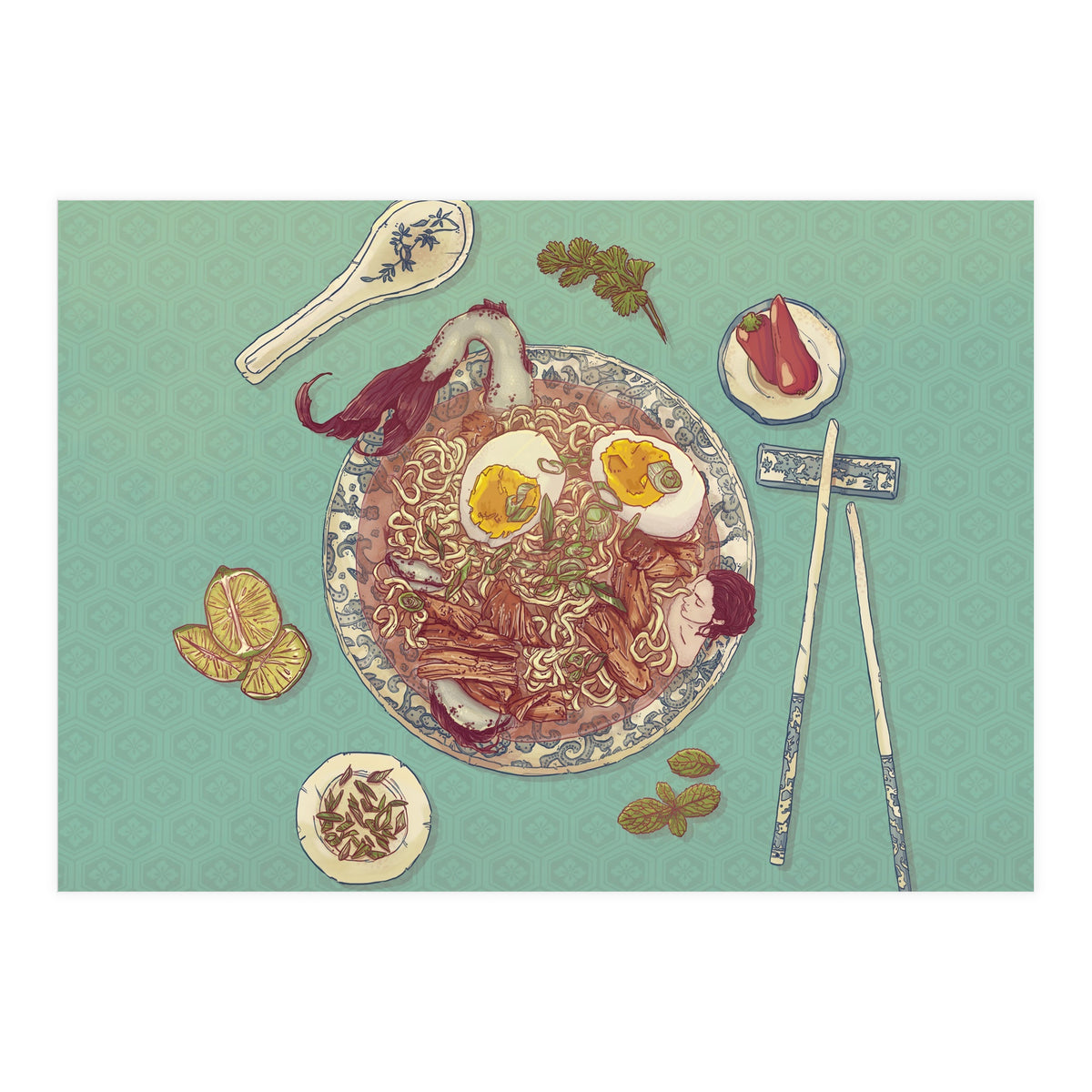 Pho Lady (Print Only)