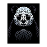 Tribal frontal Panda (Print Only) thumbnail