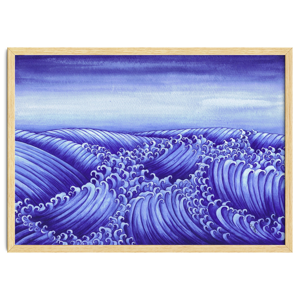 Turbulent Water Triptych part 2