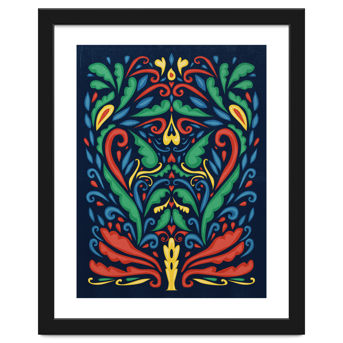 Art Nouveau Folk Art Style