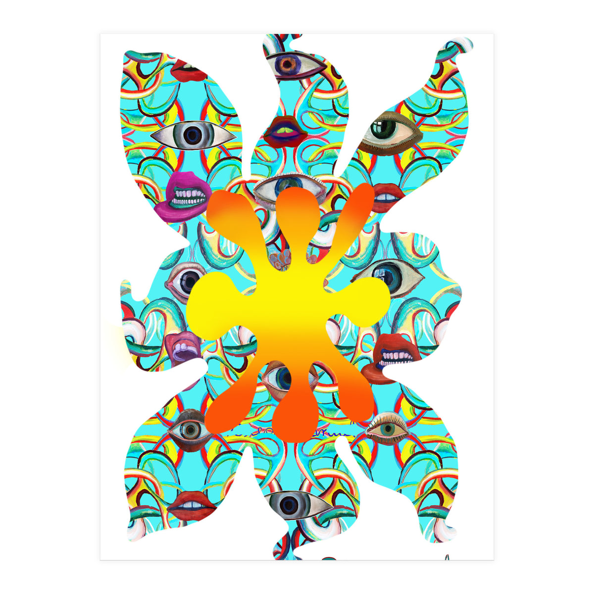 Fuego 63 Copia (Print Only)