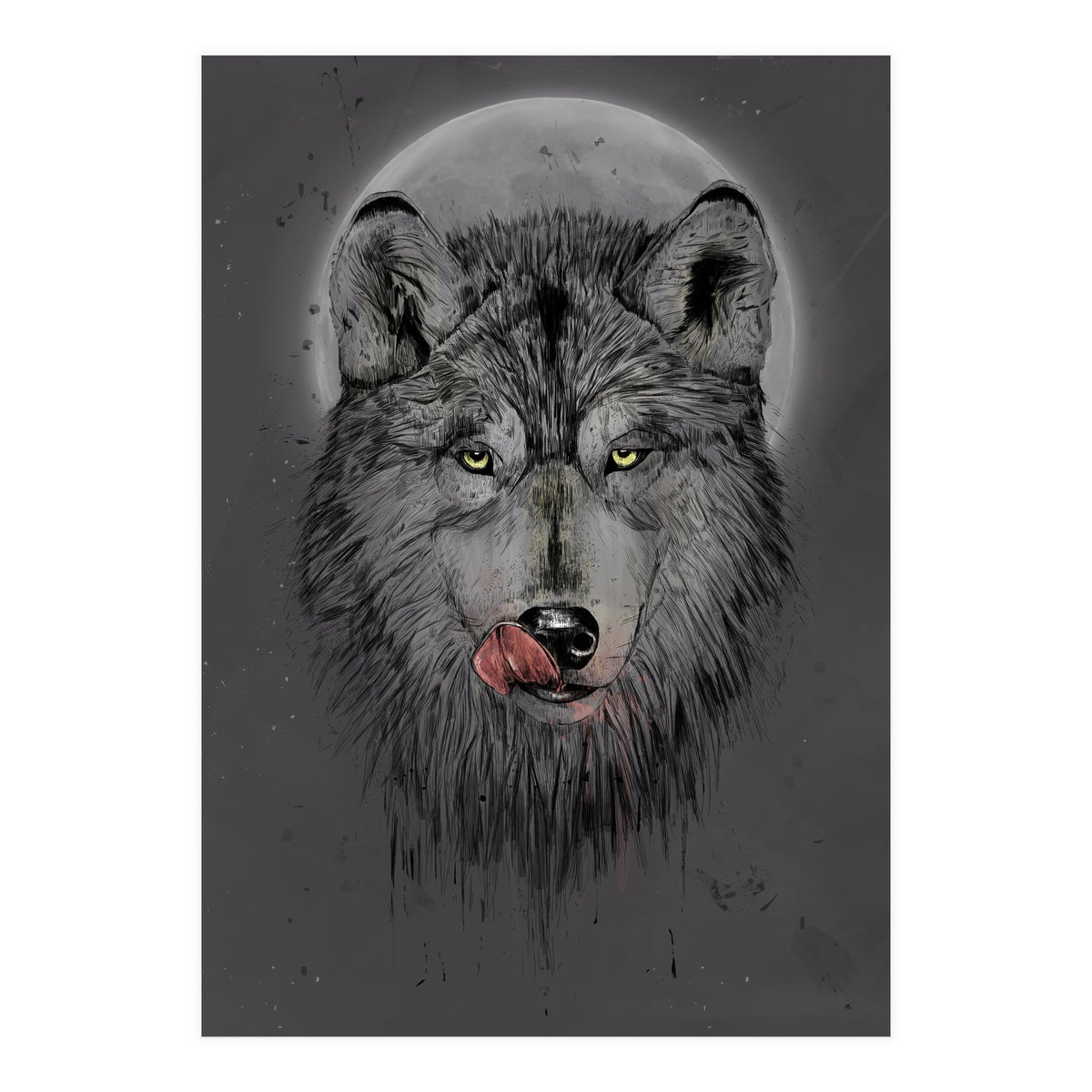 Dinner Time Dark Version (Print Only)