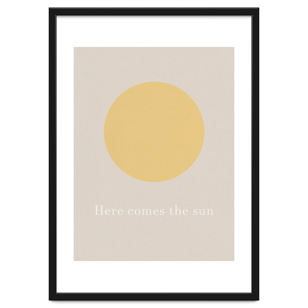 Here Comes The Sun