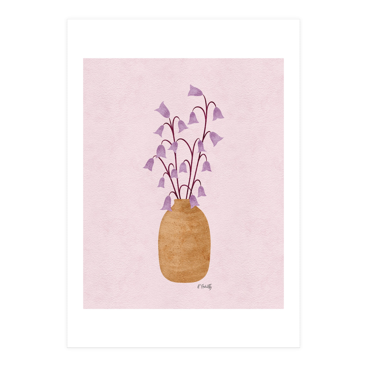 Purple Harebells (Print Only)