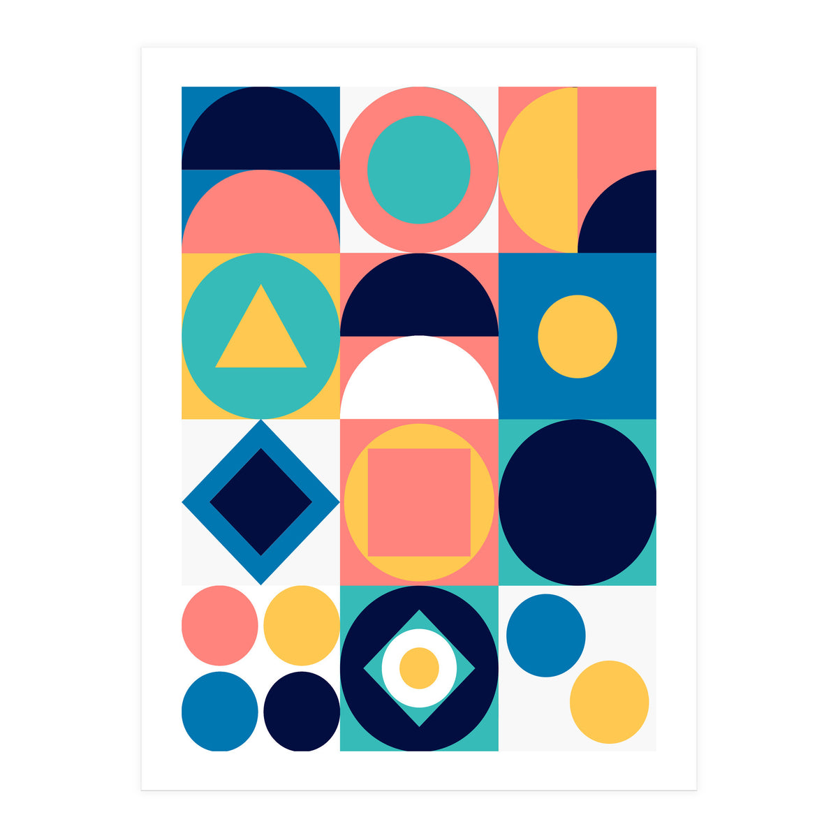 Mescolanza - Rebelion of Geometrica  (Print Only)