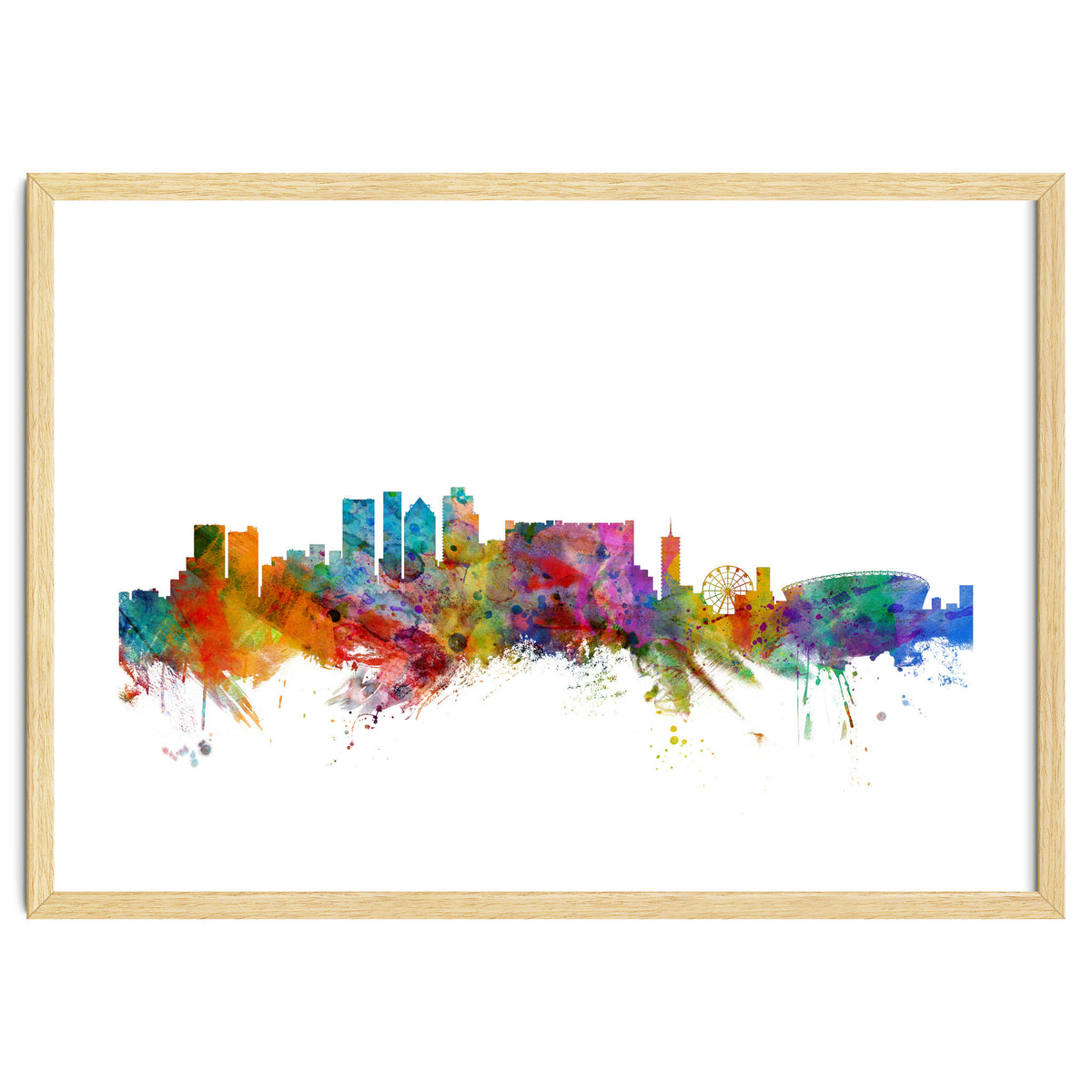 Cape Town South Africa Skyline