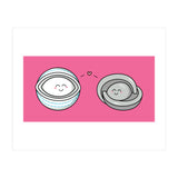 Kawaii Cute Timeless Mothership and Lifeboat Time Machines (Print Only) thumbnail