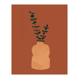 Terracotta Earth Tones Wall Decor Pottery Plant II (Print Only) thumbnail