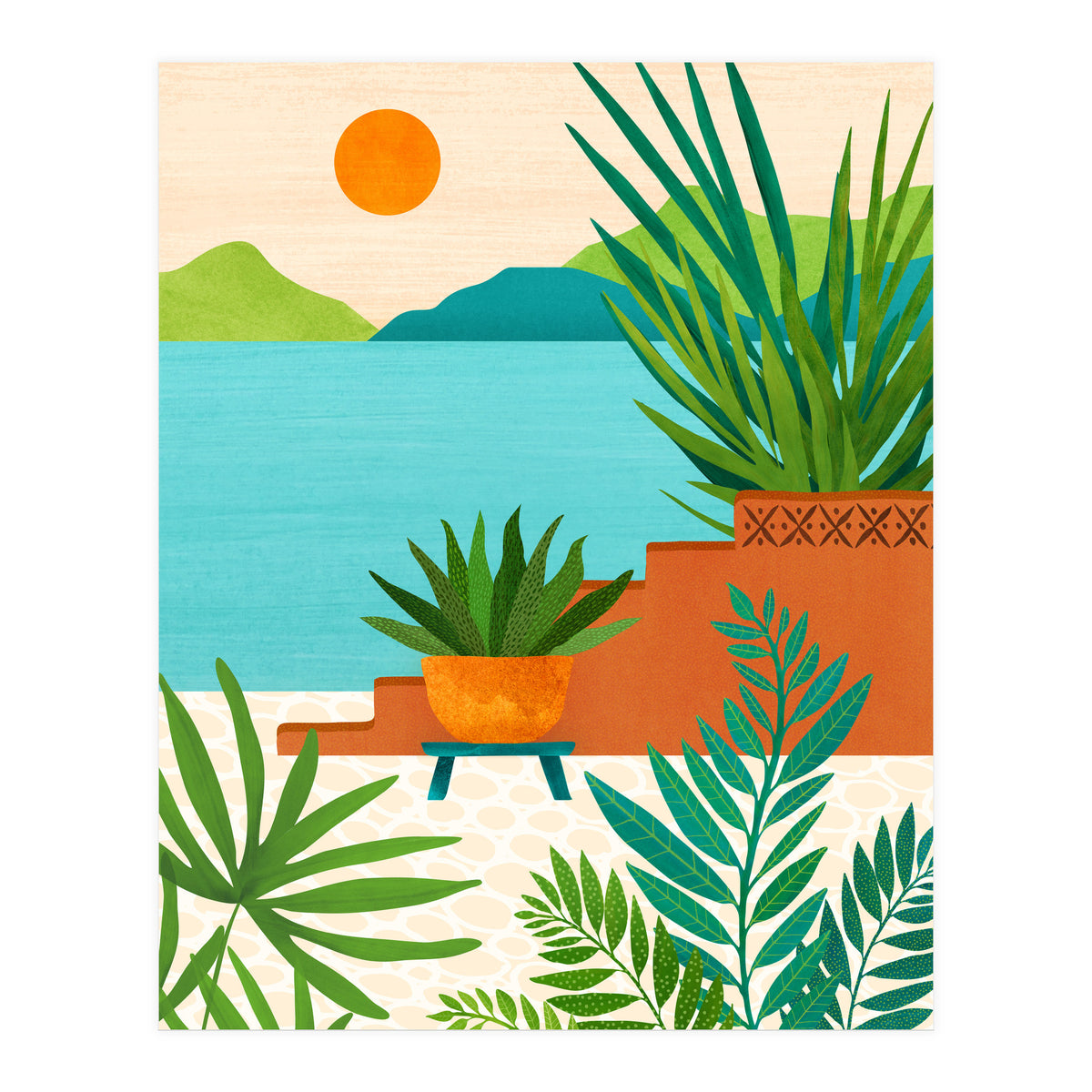 Bali Coast Sunset (Print Only)