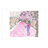 Cherry Blossom Flurry (Print Only) thumbnail