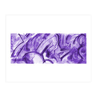 Purple And Purple (Print Only)