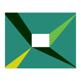 Geometric Shapes No. 27 - green, yellow & lime (Print Only) thumbnail