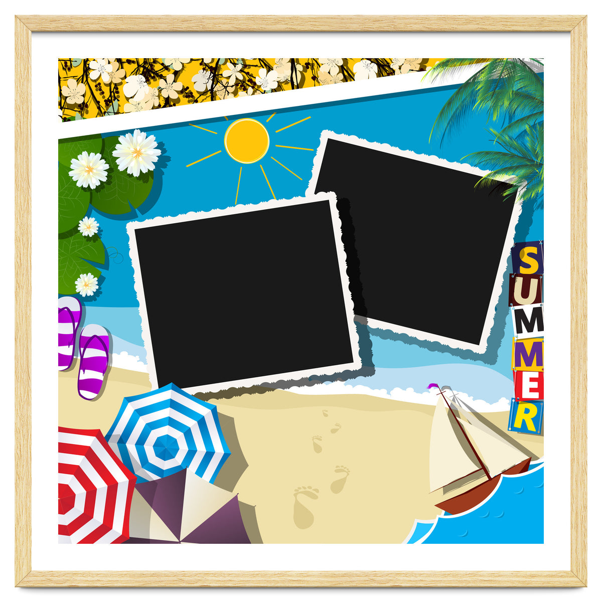 Summer Celebration Collage