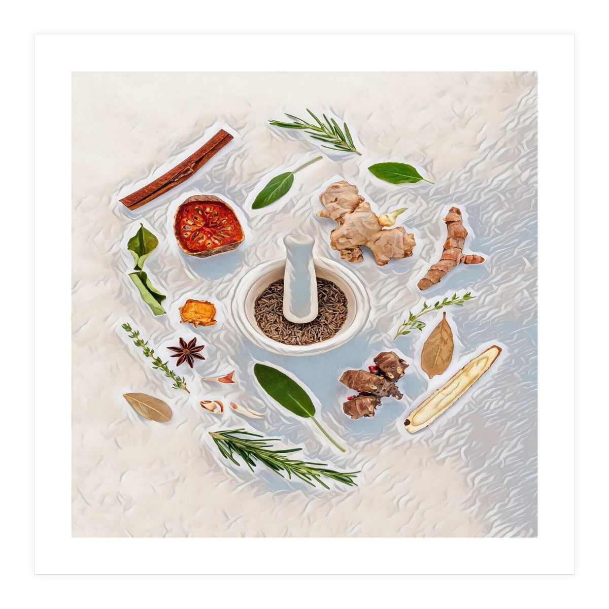 Healthy ingredients  (Print Only)